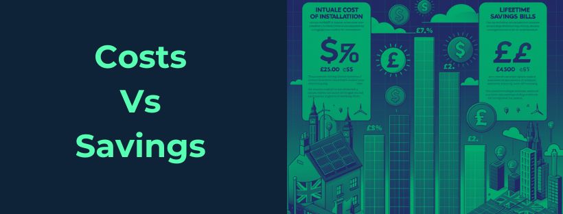 comparing the cost of solar panels against potential lifetime savings from solar