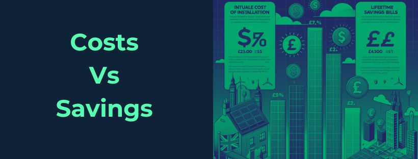 comparing the cost of solar panels against potential lifetime savings from solar