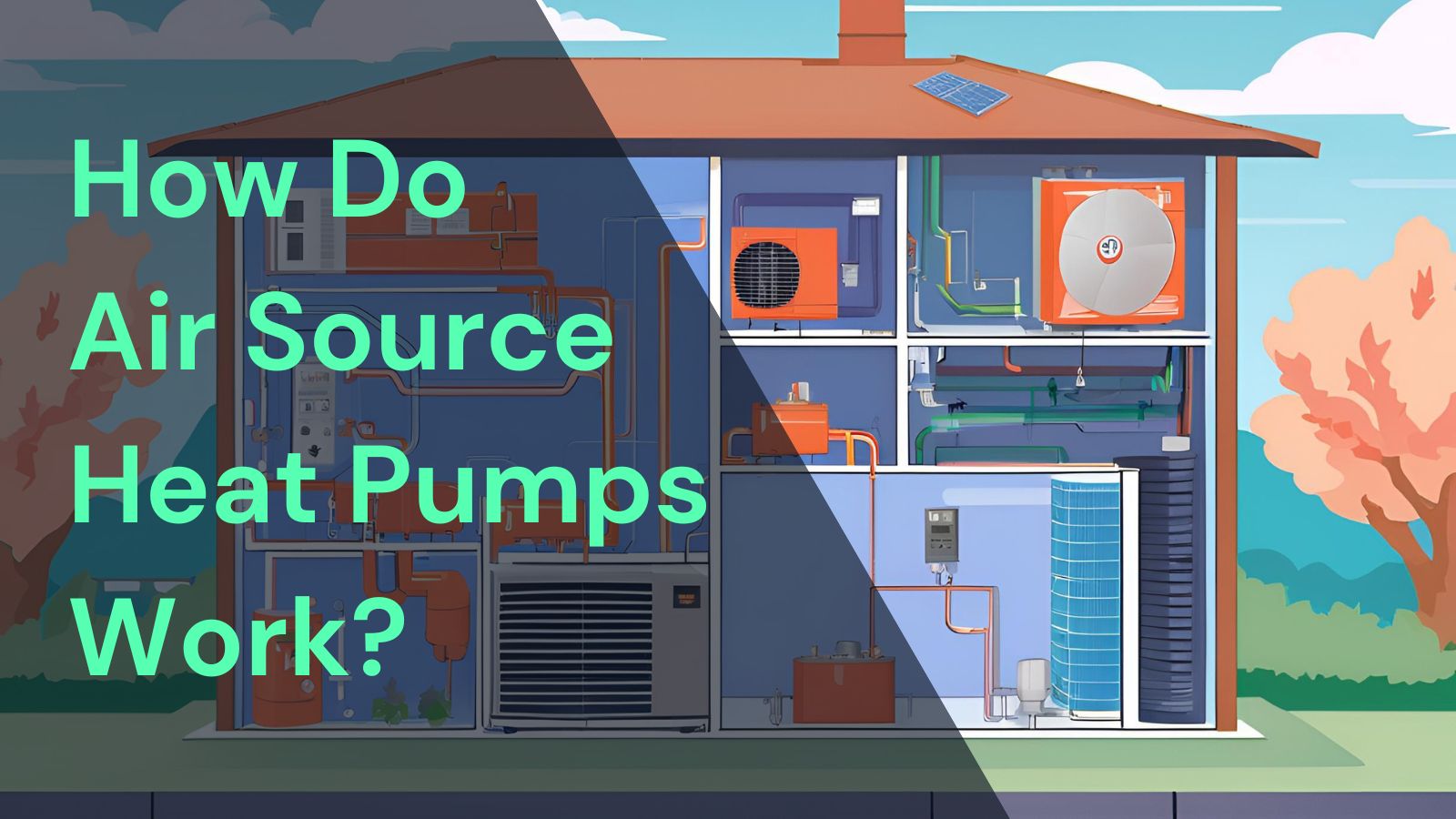 How Do Air Source Heat Pumps Work? | Glow Green