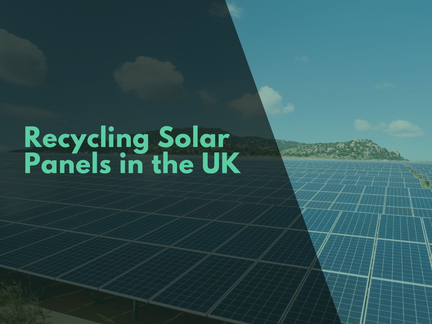 Recycling Solar Panels in the UK