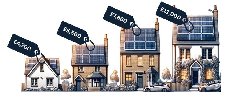 solar cost based on size of system