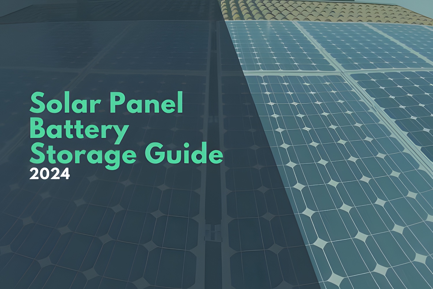 Solar Panel Battery Storage Guide