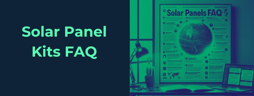 frequently asked questions about solar panel kits