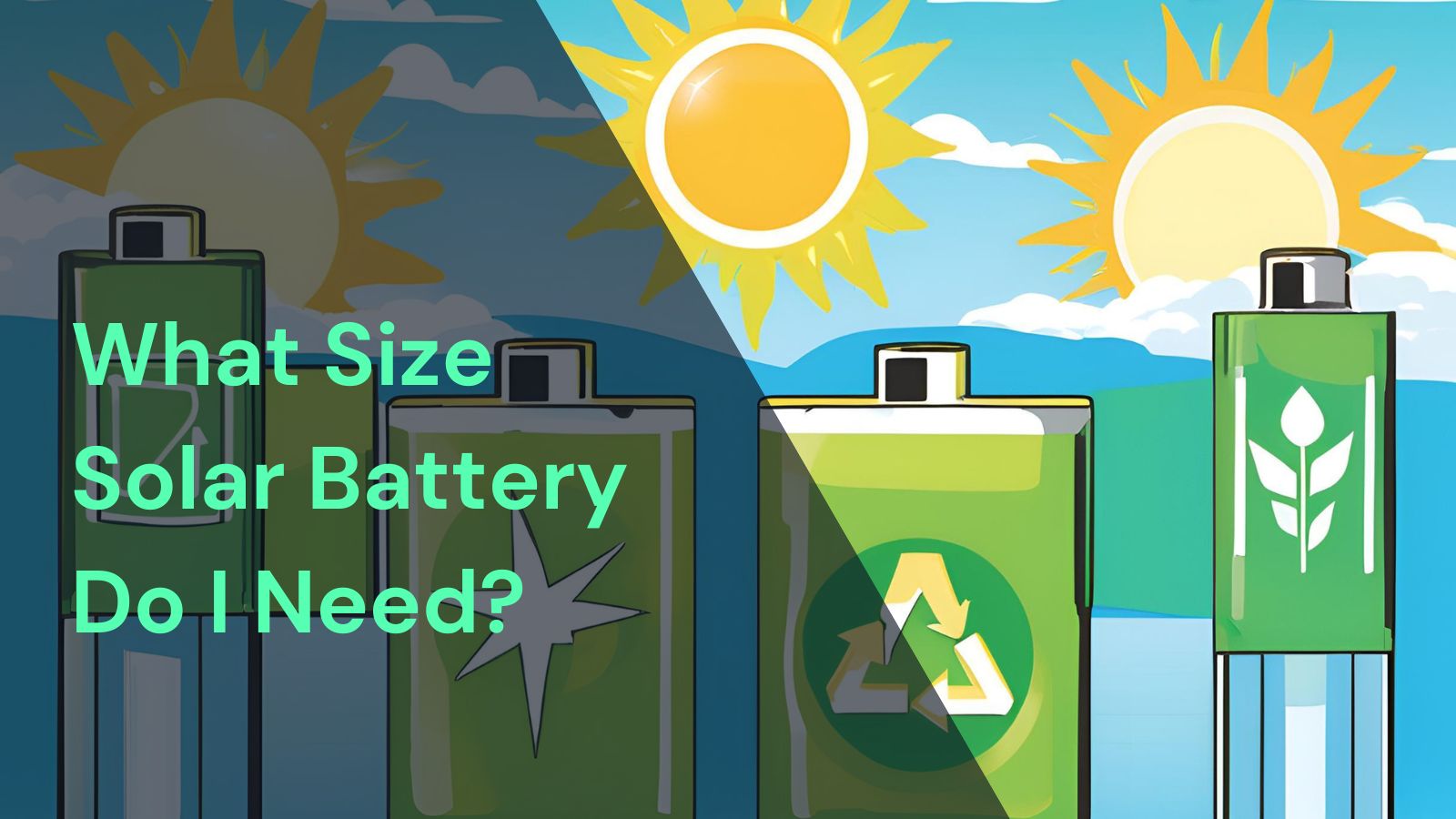 What Size Solar Battery Do I Need in the UK? (2025) | Glow Green